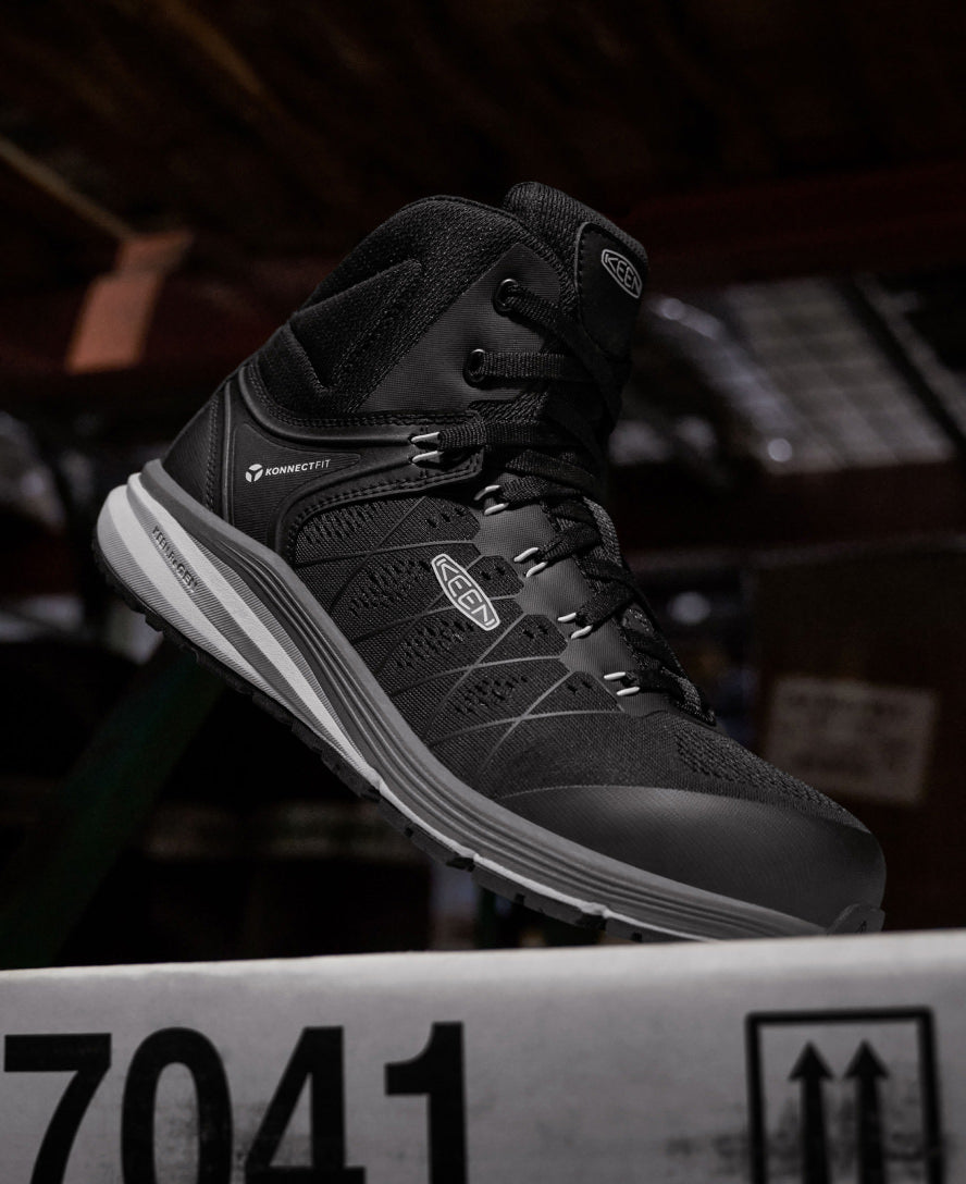 Women's Vista Energy Mid (Carbon Toe) | Vapor/Black - Image 8