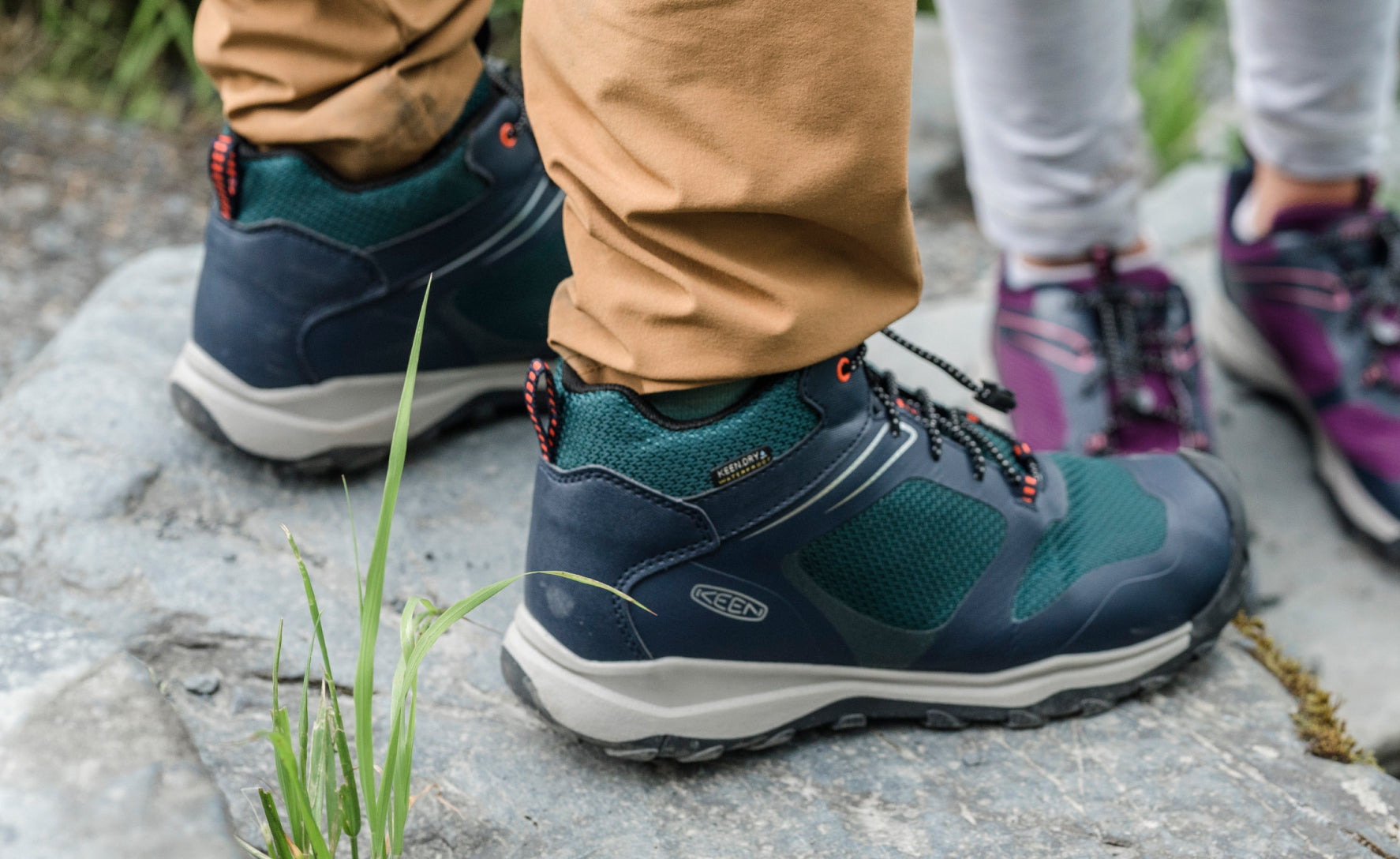 Big Kids' Wanduro Waterproof Boot | Fjord Blue/Fuchsia Purple - Image 7