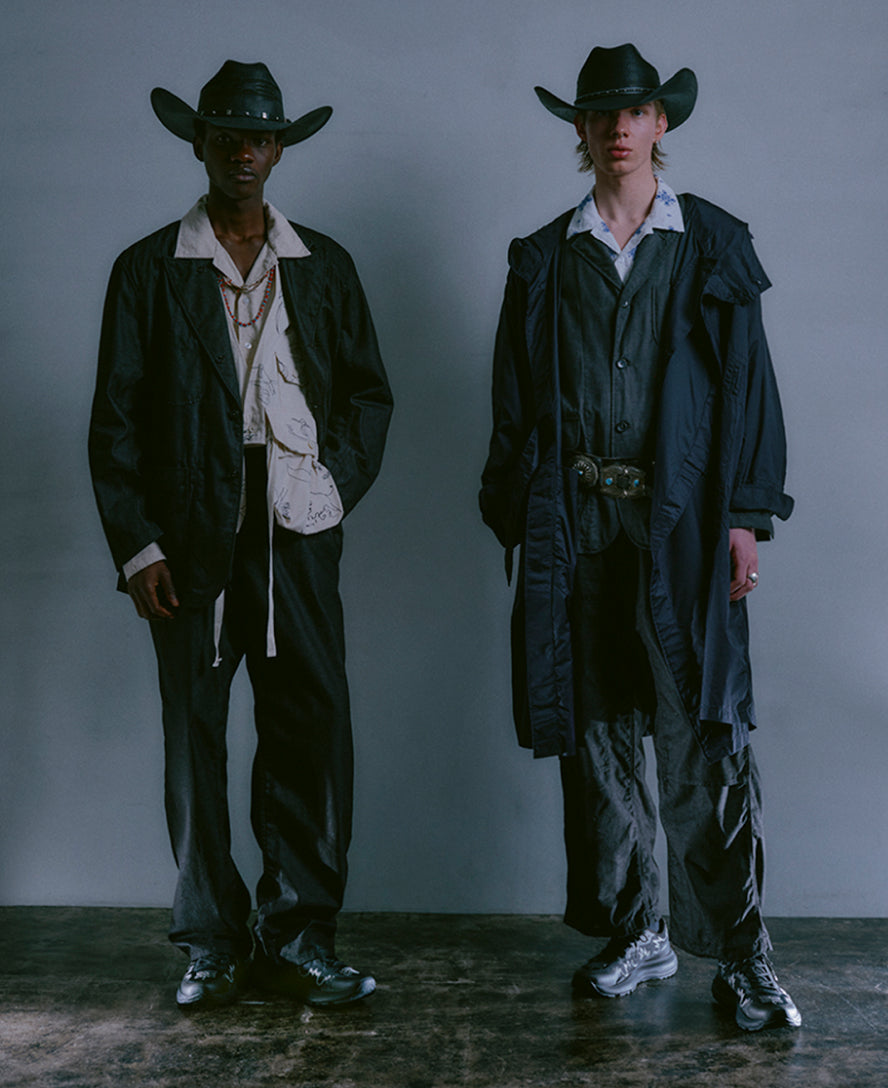 Men's WK500 Walking Shoe x Engineered Garments | Black/Black - Image 9