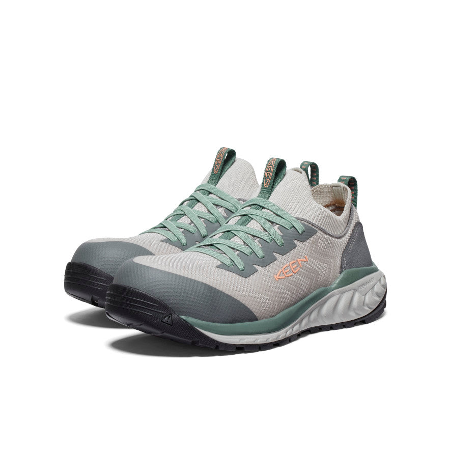 Women's Arvada Shift Work Sneaker (Carbon Toe) | Steel Grey/Granite Green - Image 2