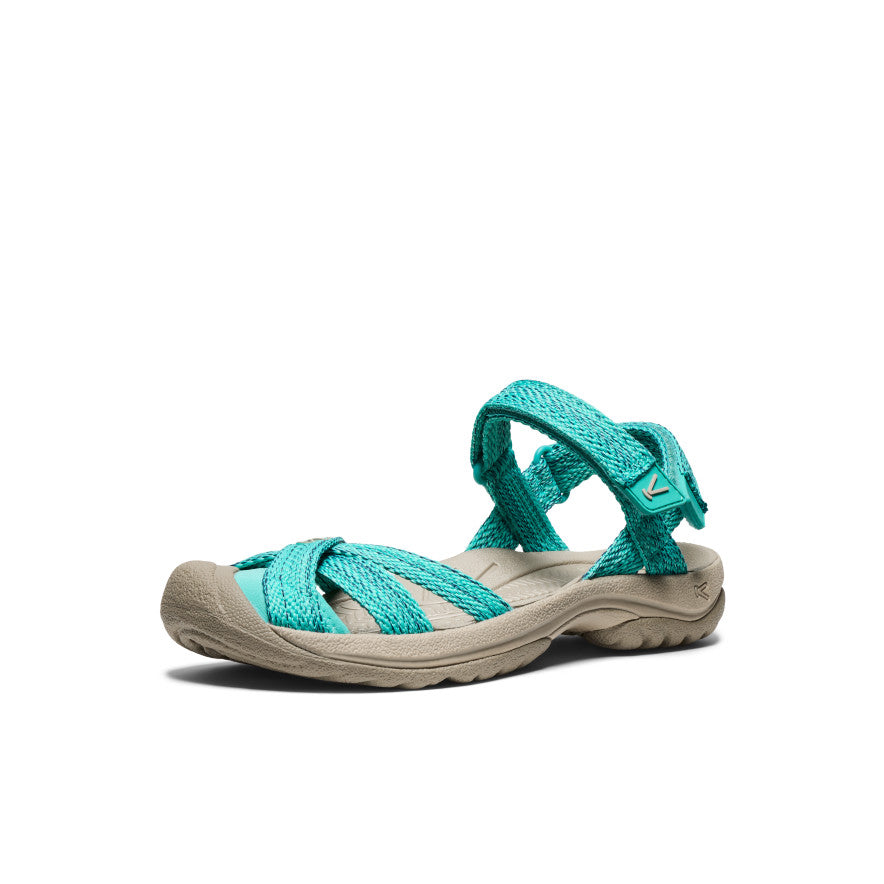Women's Bali Strap Sandal | Bright Aqua - Image 3