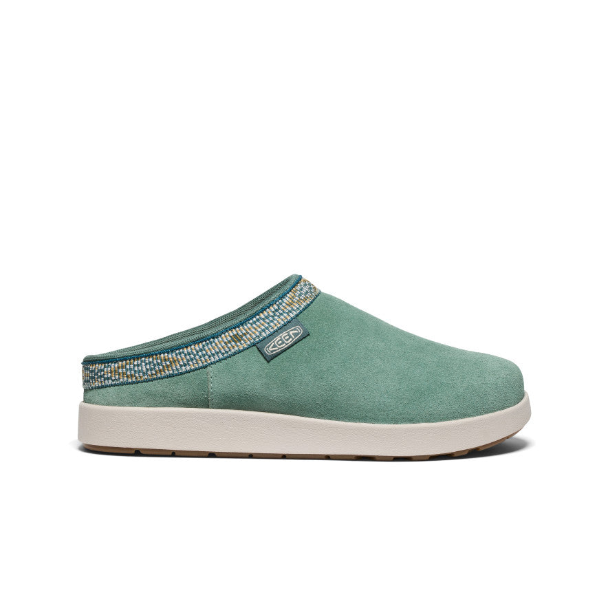 Women's Elle Suede Mule | Dark Forest/Birch - Image 7