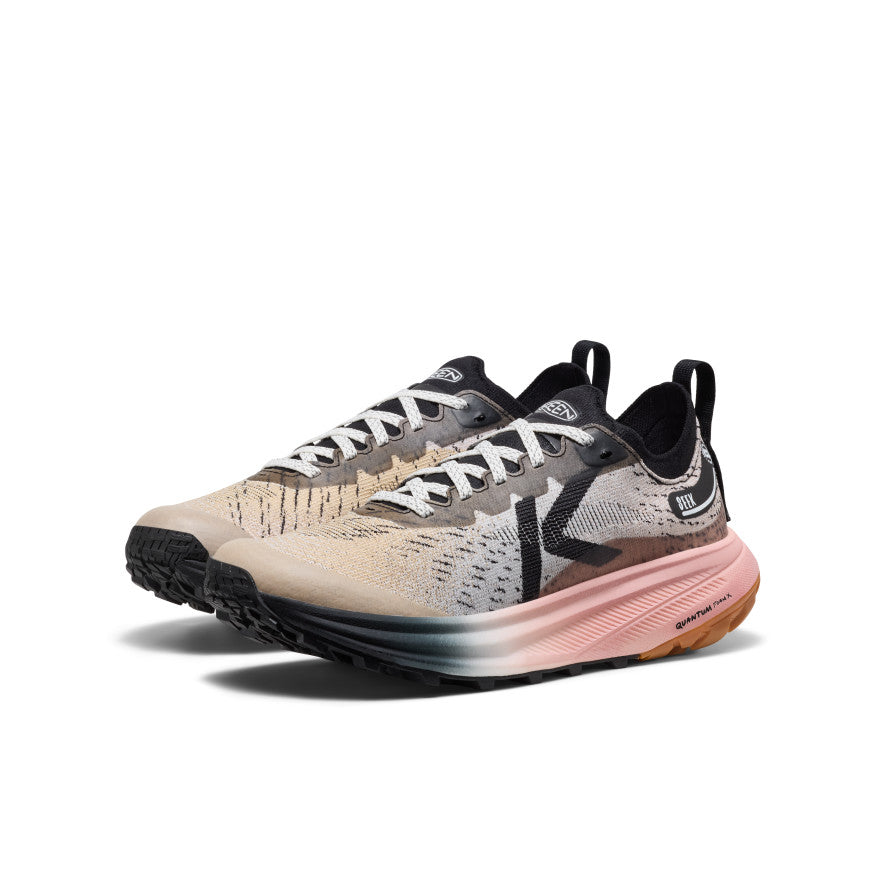 Women's Seek Trail Running Shoe | Black/Sunset Sand - Image 2