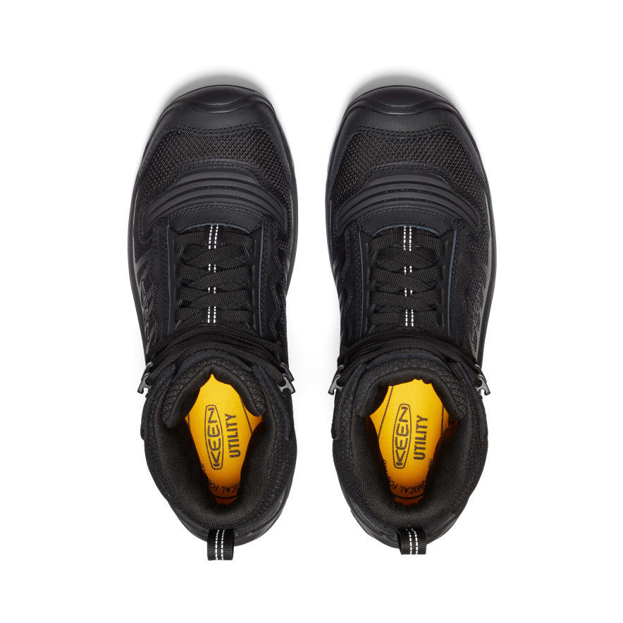 Men's Reno Waterproof Mid (Soft Toe) | Black/Black - Image 4