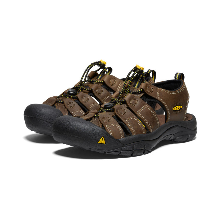 Men's Newport Leather Sandal | Bison - Image 2