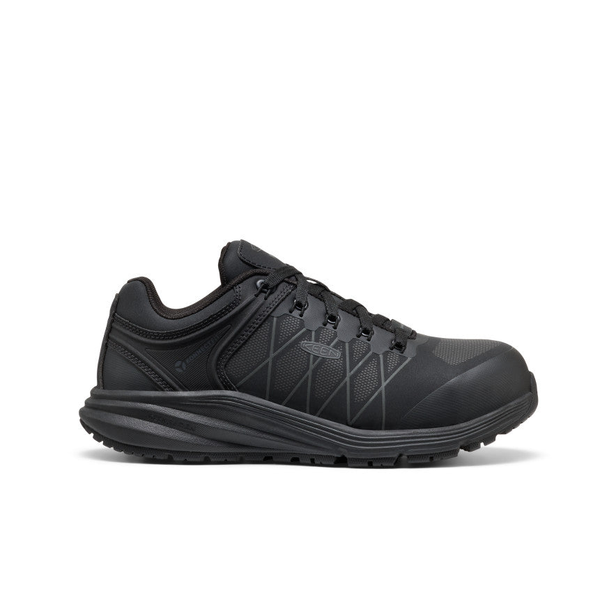 Women's Vista Energy XT Work Sneaker INT MET (Carbon Toe) | Black/Magnet