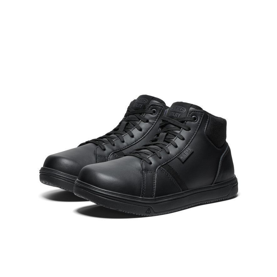 Men's PTC Kenton Mid Work Shoe (Soft Toe) | Black/Black - Image 2