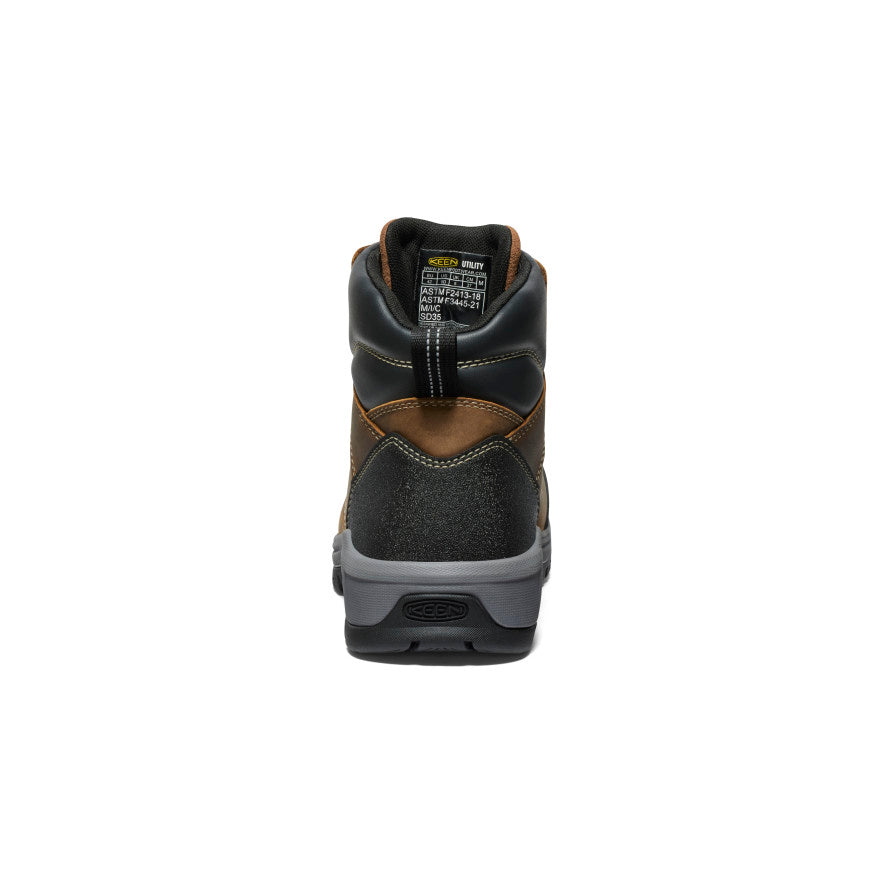 Men's Evanston 6 ESD Boot (Carbon Toe) | Bison/Black - Image 5