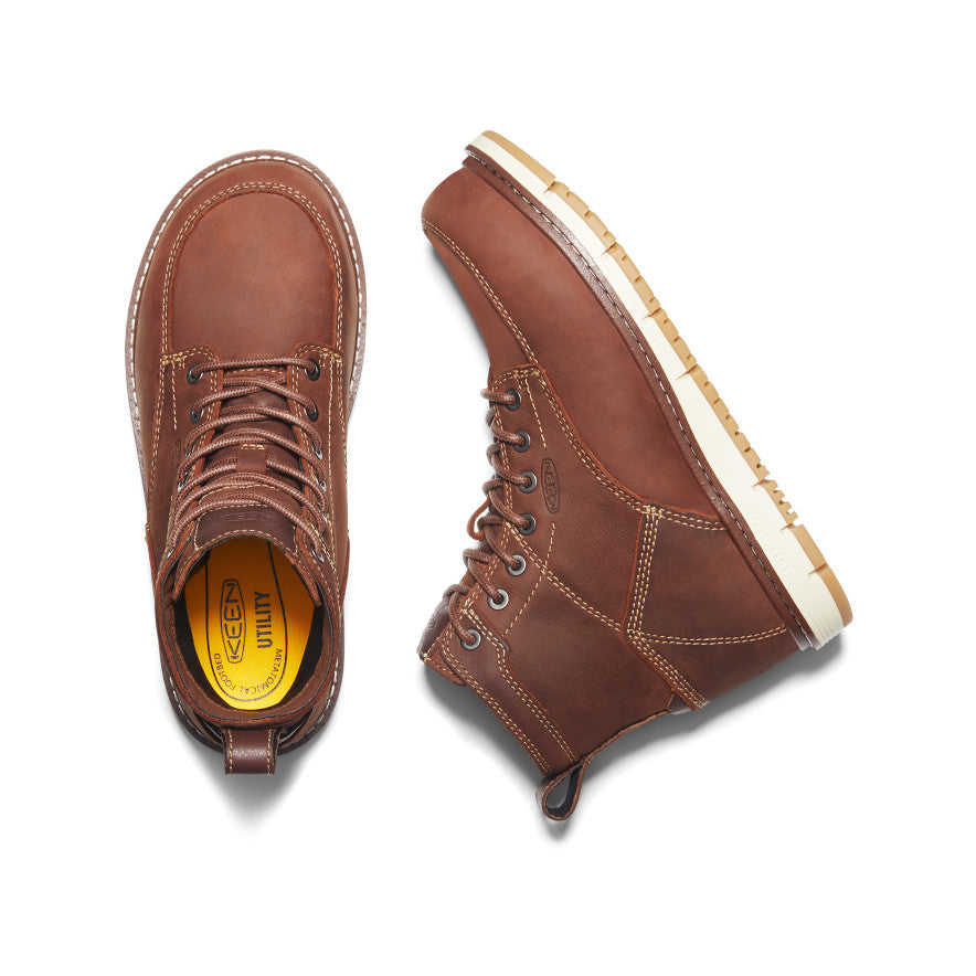 Women's San Jose 6 Boot (Aluminum Toe) | Gingerbread/Gum - Image 4