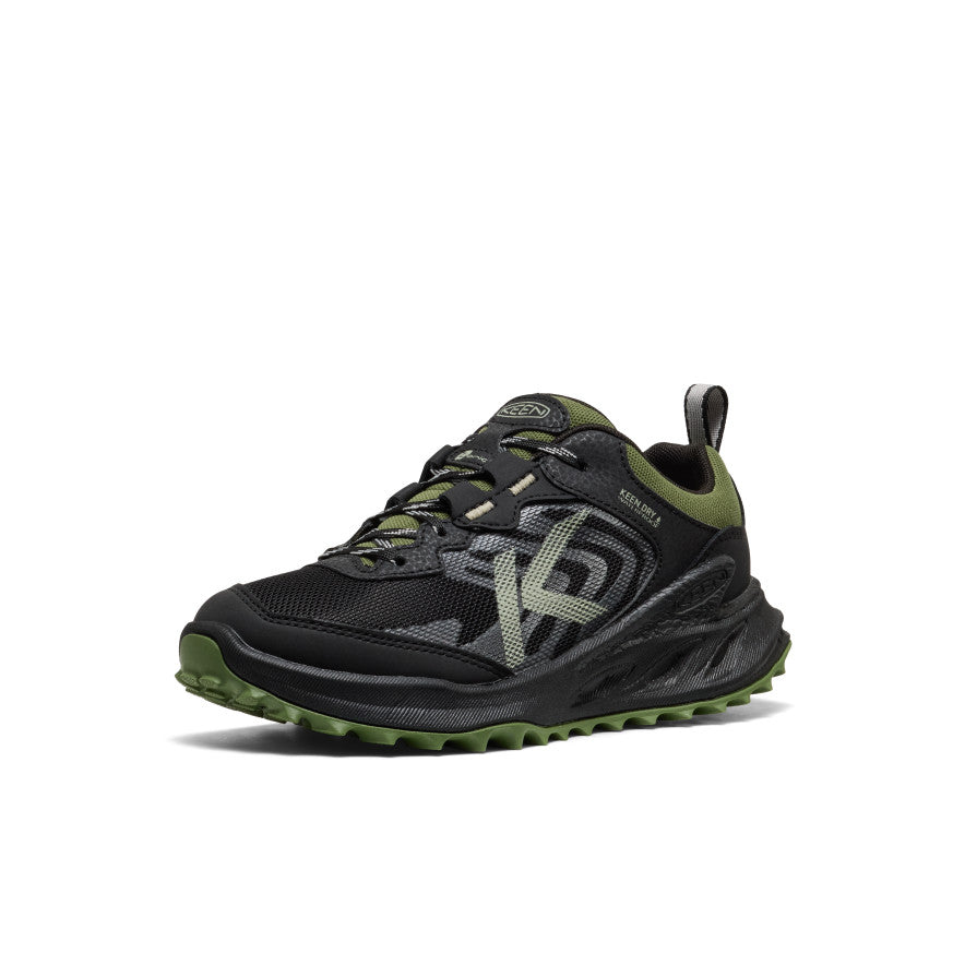 Big Kids' Zionic Waterproof Shoe | Black/Bronze Green - Image 3