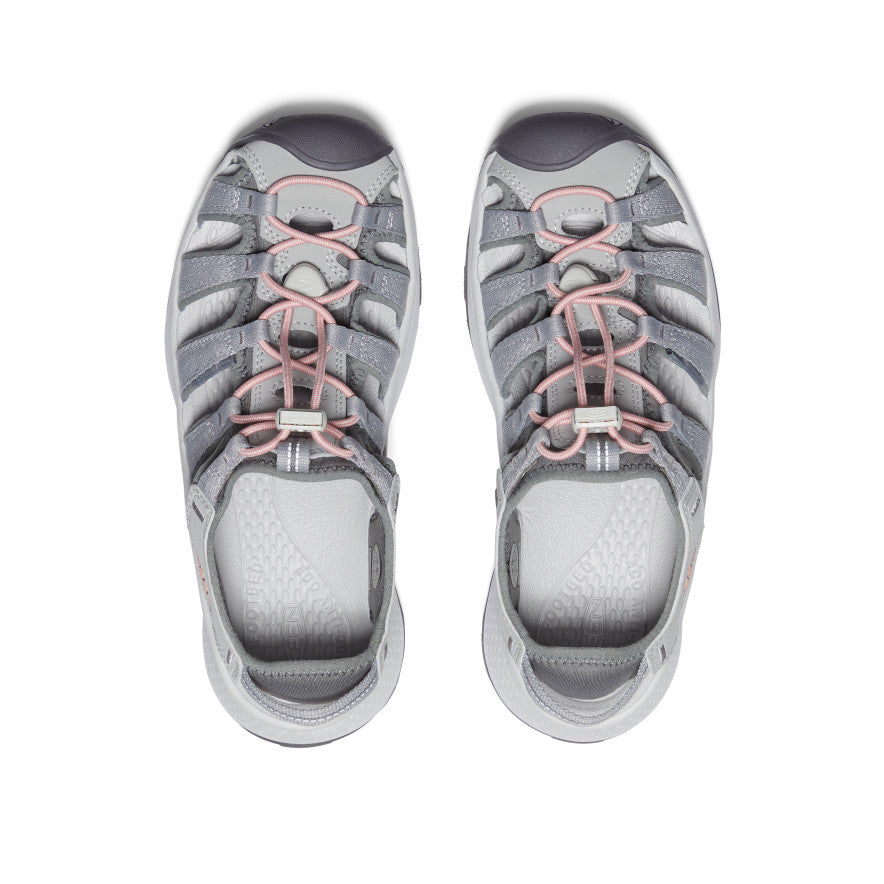 Women's Astoria West Sandal | Grey/Coral - Image 4