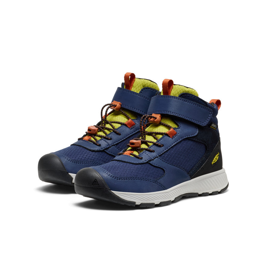 Big Kids' Skua Waterproof Boot | Naval Academy/Rogue Green - Image 2