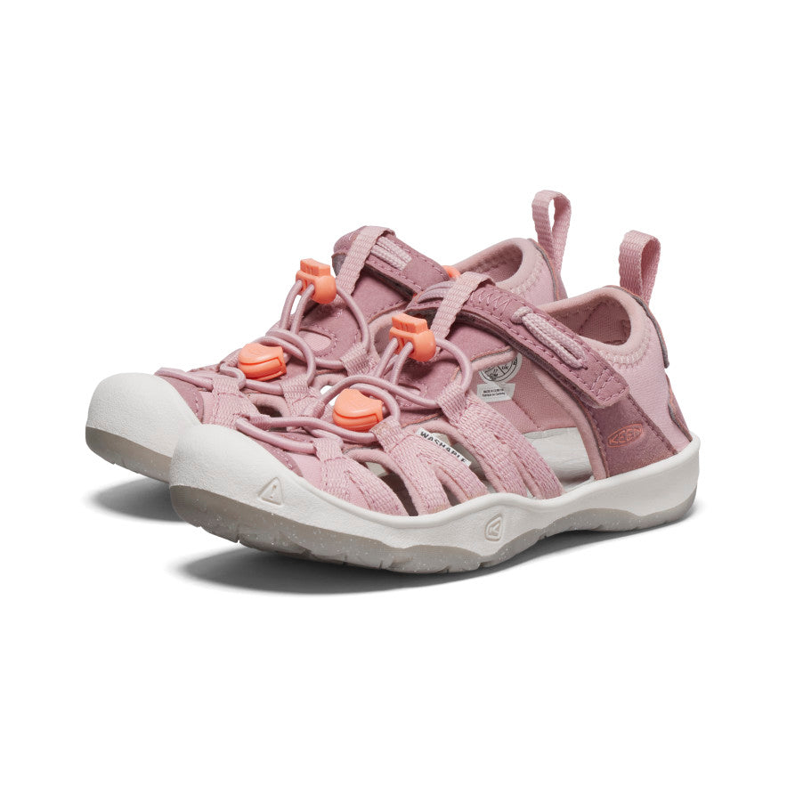 Little Kids' Moxie Sandal | Nostalgia Rose/Papaya Punch - Image 2