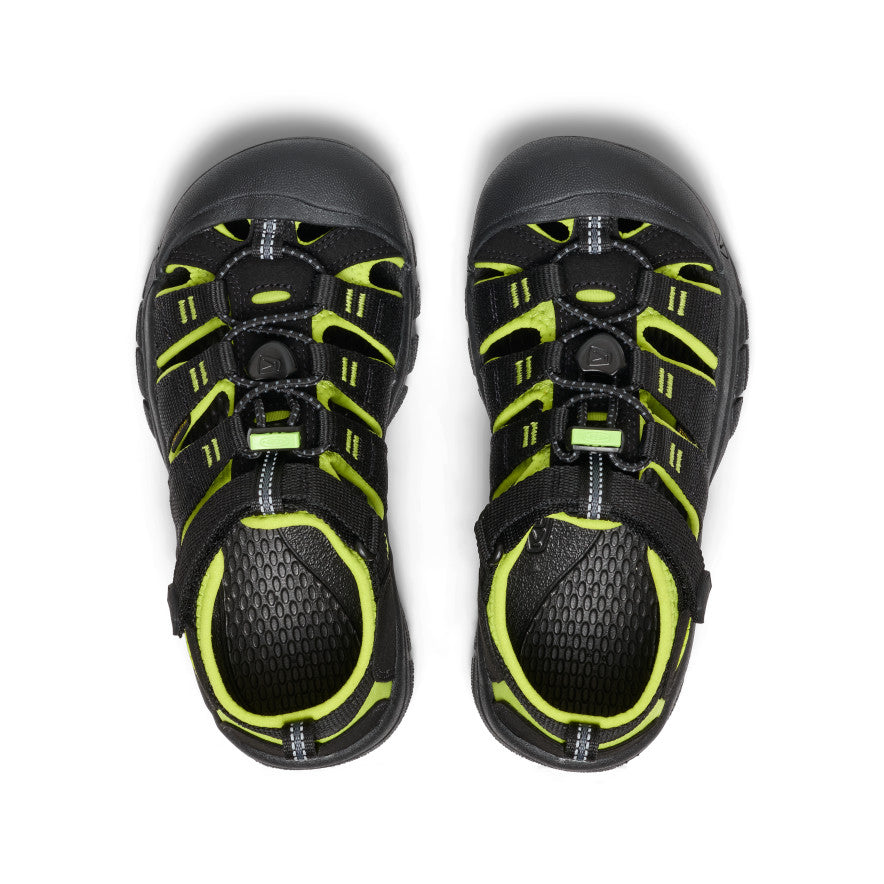 Big Kids' Newport H2 | Black/Lime Green - Image 4