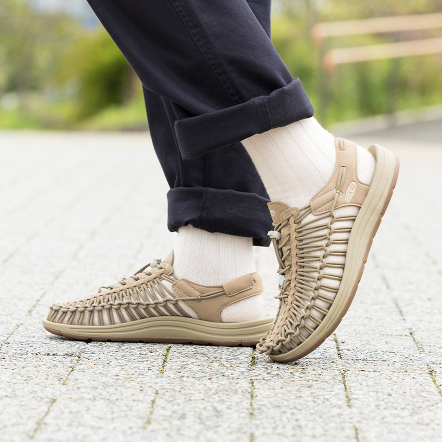 Men's UNEEK Sneaker | Timberwolf/Plaza Taupe - Image 7