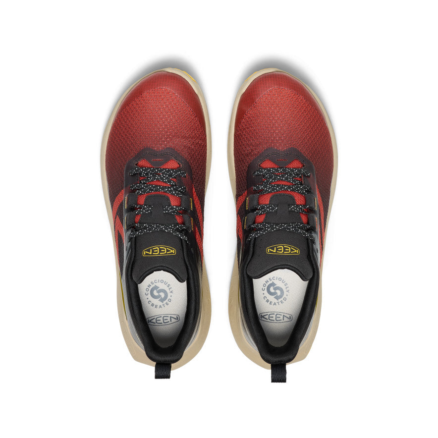 Men's 450 Dirt Waterproof Hiking Shoe | Red Ochre/Black - Image 4