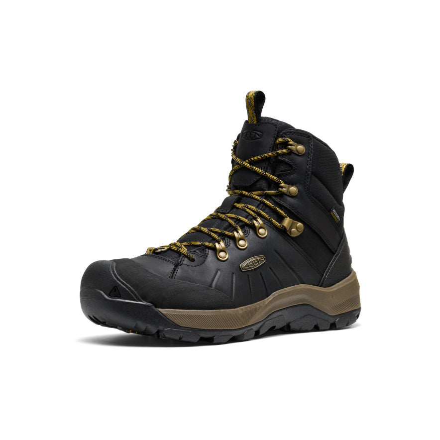 Men's Revel IV Polar Waterproof Boot | Black/Lemon Curry - Image 3