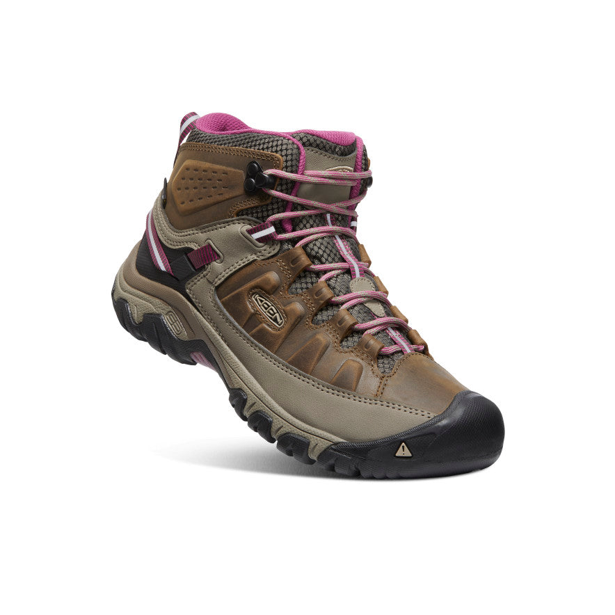 Women's Targhee III Waterproof Mid | Weiss/Boysenberry - Image 2