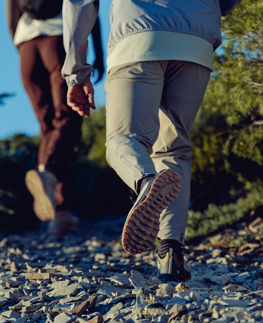 Men's Zionic NXT Waterproof Hiking Shoe | Naval Academy/Bright Marigold - Image 9