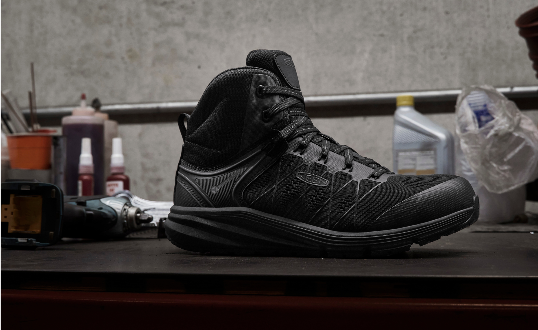 Women's Vista Energy Mid INT MET (Carbon Toe) | Black/Raven - Image 7