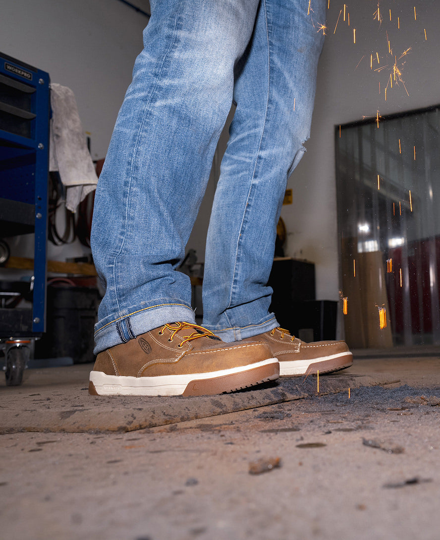 Men's Gibson Boot (Carbon Toe) | Belgian/Gum - Image 8