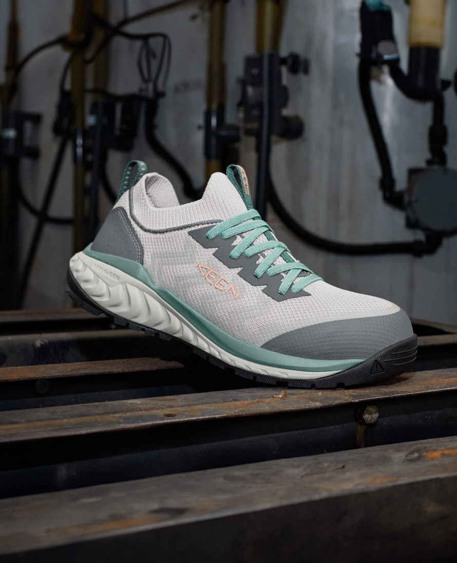 Women's Arvada Shift Work Sneaker (Carbon Toe) | Black/Magnet - Image 9