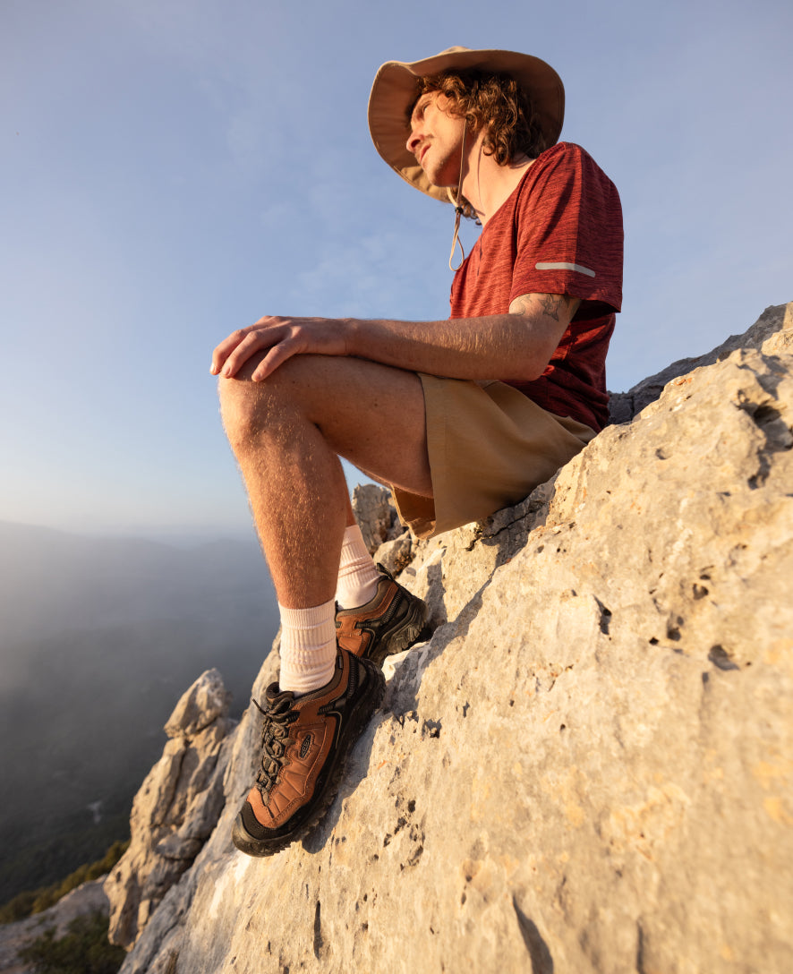 Men's Targhee IV Waterproof Hiking Shoe | Triple Black - Image 9
