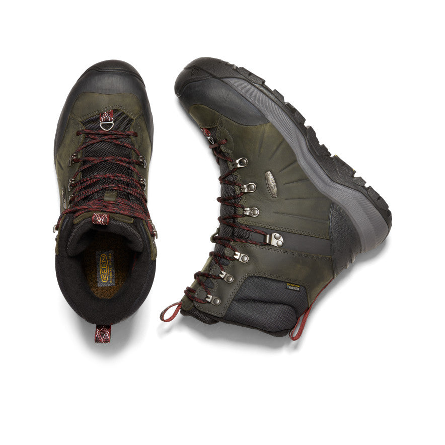 Men's Revel IV High Polar Waterproof Boot | Magnet/Red Carpet - Image 4