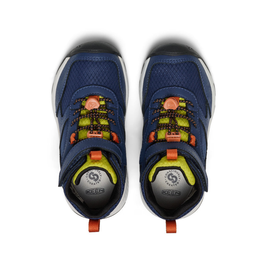Little Kids' Skua Waterproof Boot | Naval Academy/Rogue Green - Image 4