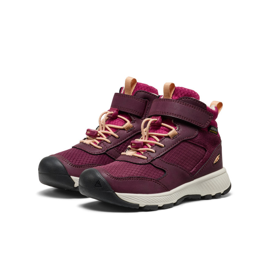 Little Kids' Skua Waterproof Boot | Fig/Peach Fuzz - Image 2