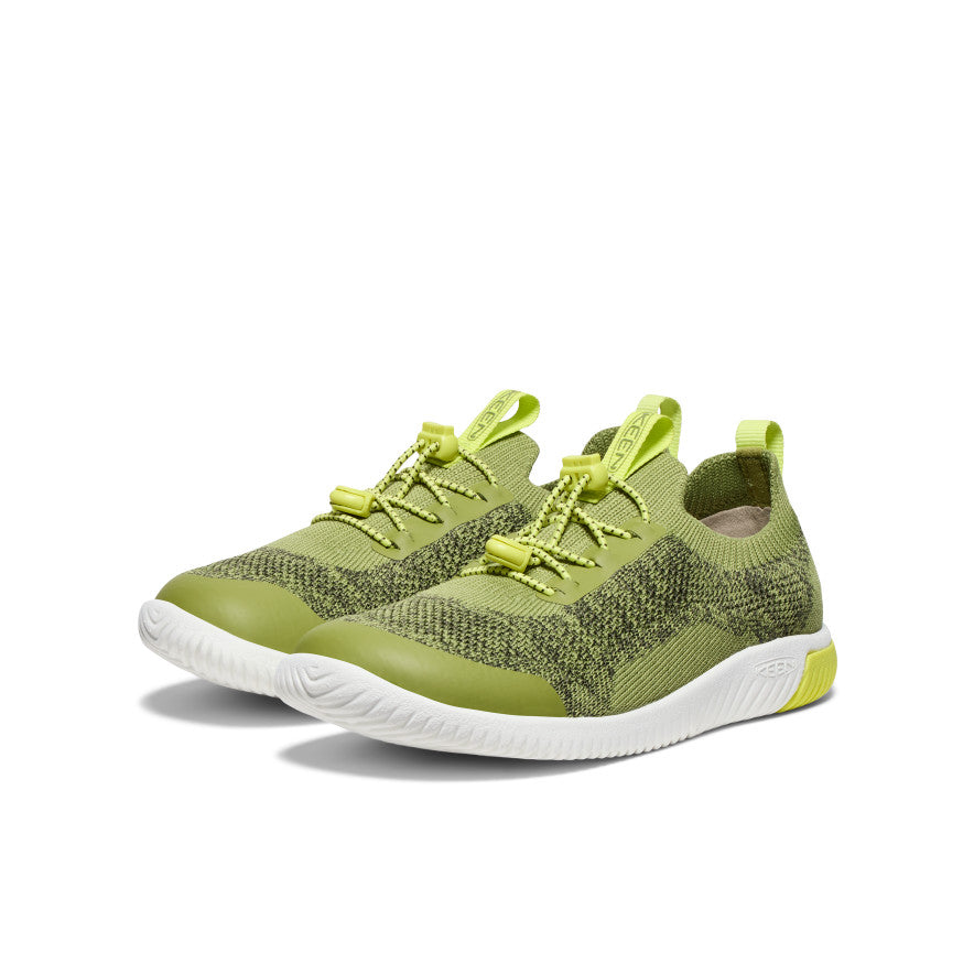 Big Kids' KNX Knit Sneaker | Iguana/Evening Primrose - Image 2