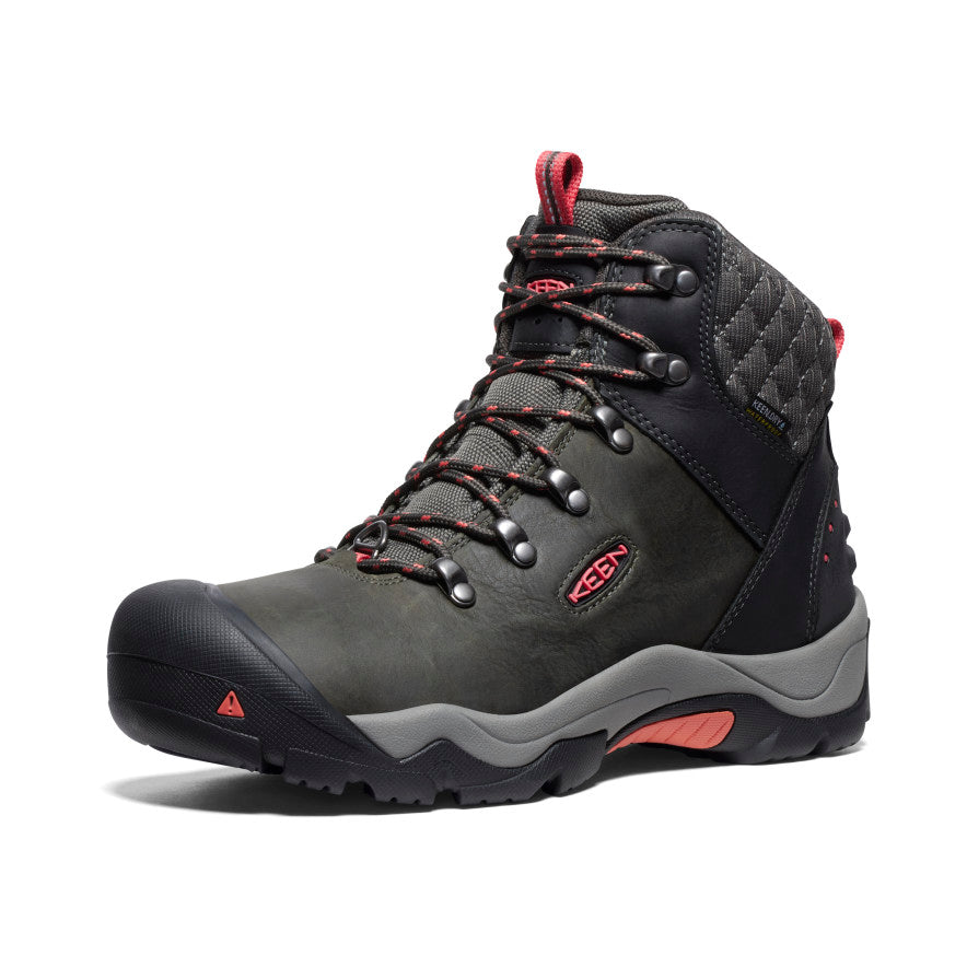 Women's Revel III Waterproof Winter Boot | Black/Rose - Image 3