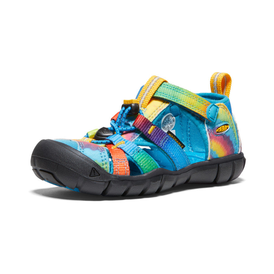 Little Kids' Seacamp II CNX | Vivid Blue/Original Tie Dye - Image 3