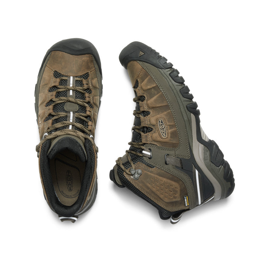 Men's Targhee III Waterproof Mid | Bungee Cord/Black - Image 4