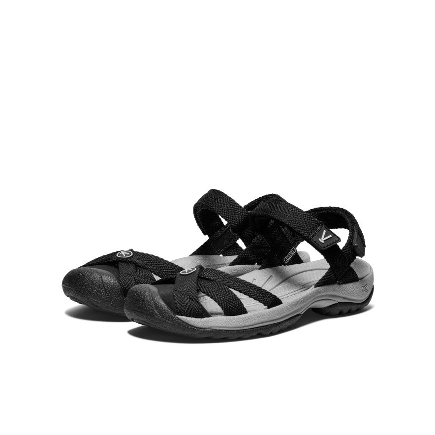 Women's Bali Strap Sandal | Black/Alloy - Image 2