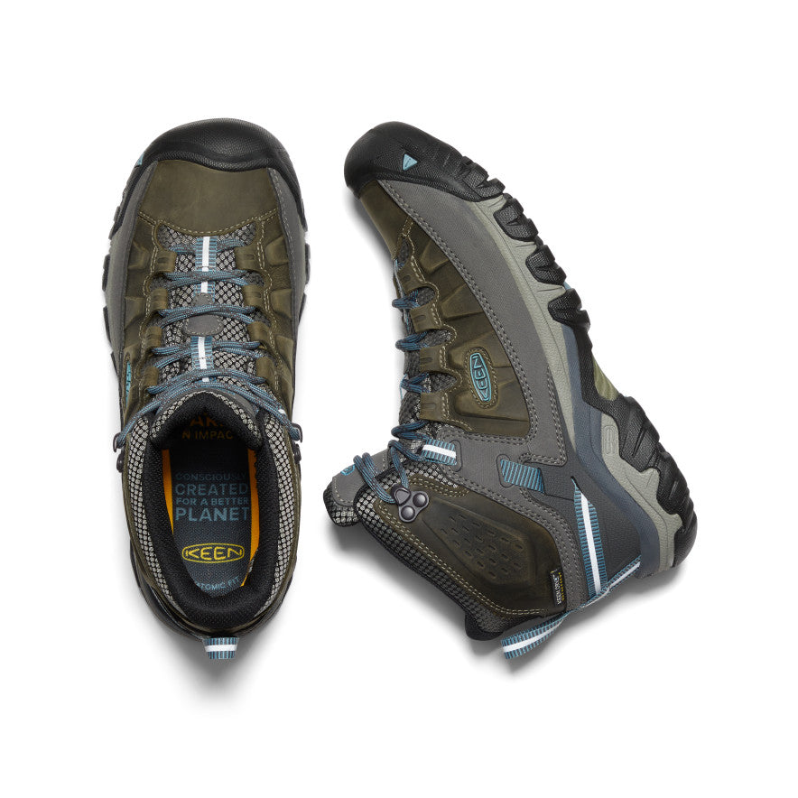 Women's Targhee III Waterproof Mid | Magnet/Atlantic Blue - Image 4