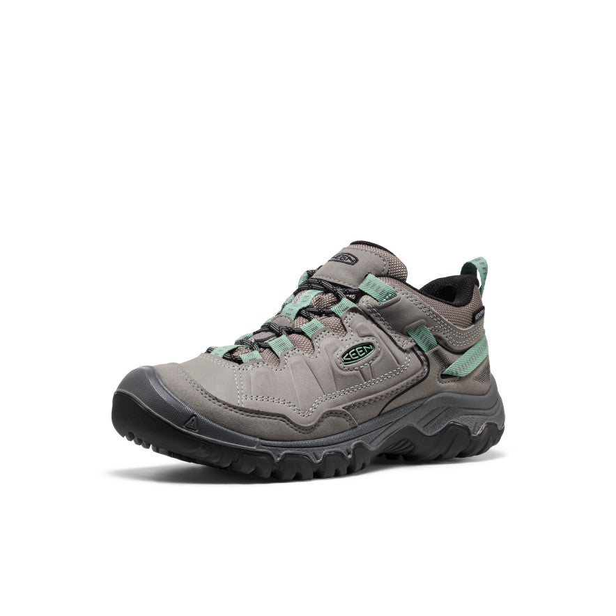 Women's Targhee IV Waterproof Hiking Shoe | Alloy/Granite Green - Image 3