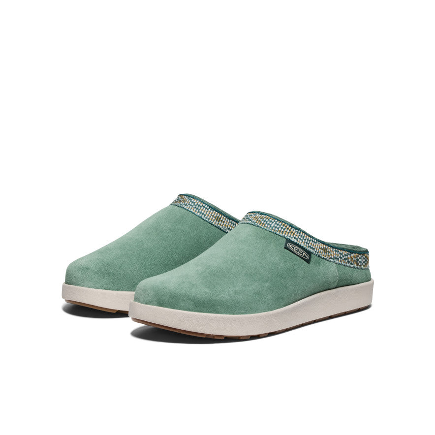 Women's Elle Suede Mule | Dark Forest/Birch - Image 2