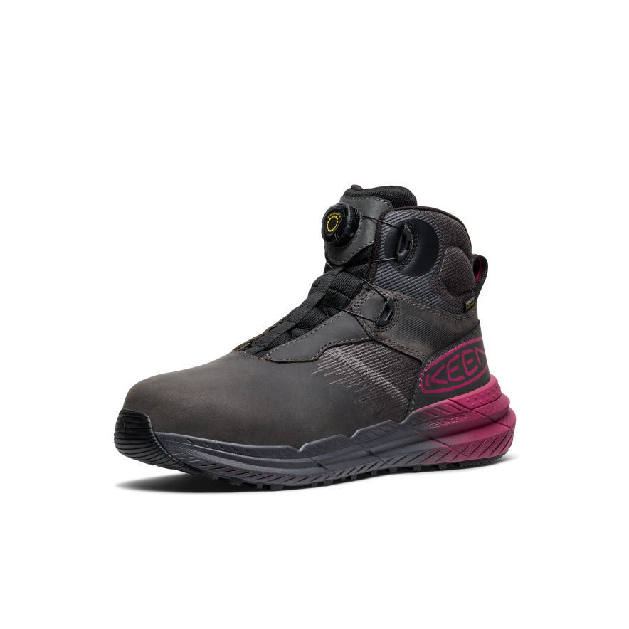 Women's Snapline RF Waterproof Boot (Carbon Toe) | Magnet/Black - Image 3