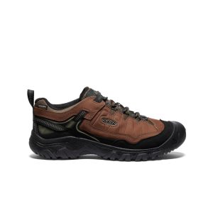 Men's Targhee IV Wide Waterproof Hiking Shoe  |  Bison/Black