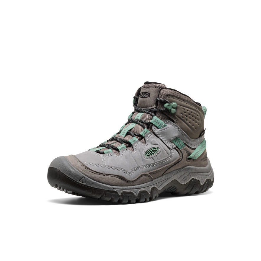 Women's Targhee IV Waterproof Hiking Boot | Alloy/Granite Green - Image 3