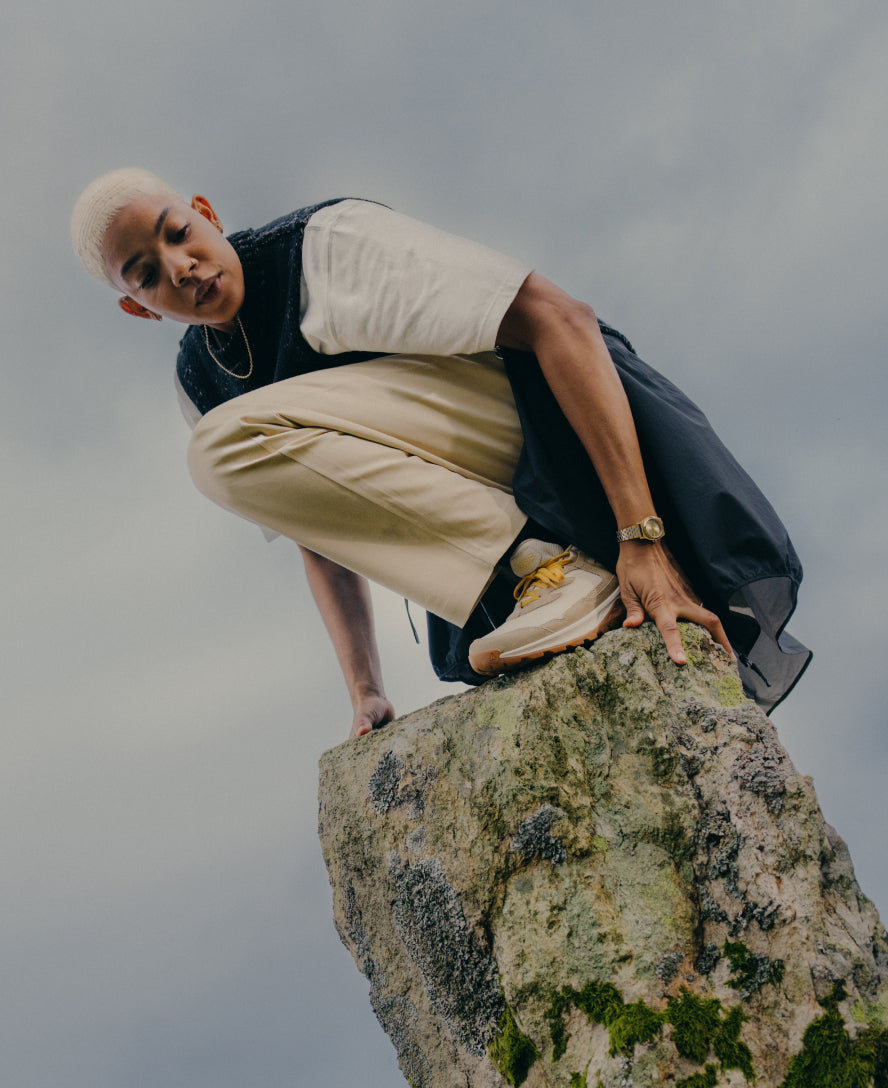 Women's Hightrail Waterproof Hiking Shoe | Birch/Daffodil - Image 8